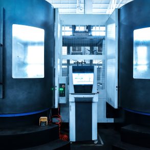 Machining centre combination machinery in work shop